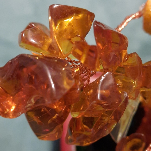 Amber/Orange Glass, Chroma Deco Bosnia Tree - Picture 2 of 2